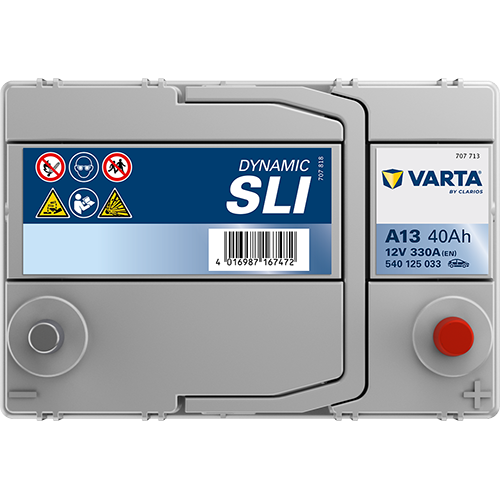 BATTERIE VOITURE VARTA A13 40AH 330A (EN)