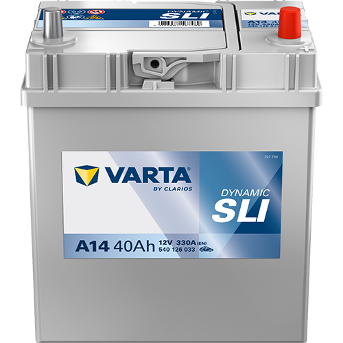 BATTERIE VOITURE VARTA A14 40AH 330A (EN)