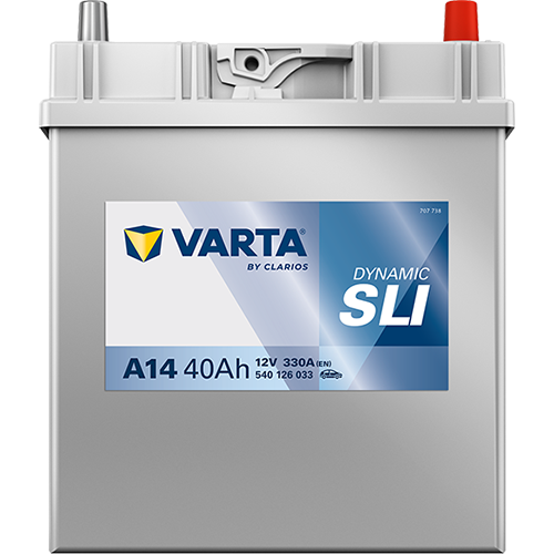 BATTERIE VOITURE VARTA A14 40AH 330A (EN)