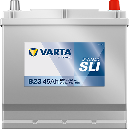 BATTERIE VOITURE VARTA B23 45AH 300A (EN)