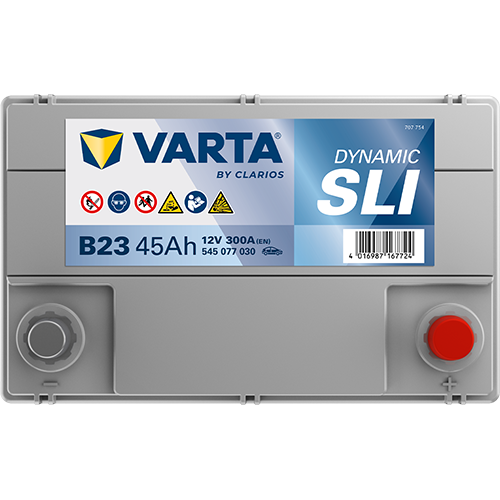 BATTERIE VOITURE VARTA B23 45AH 300A (EN)