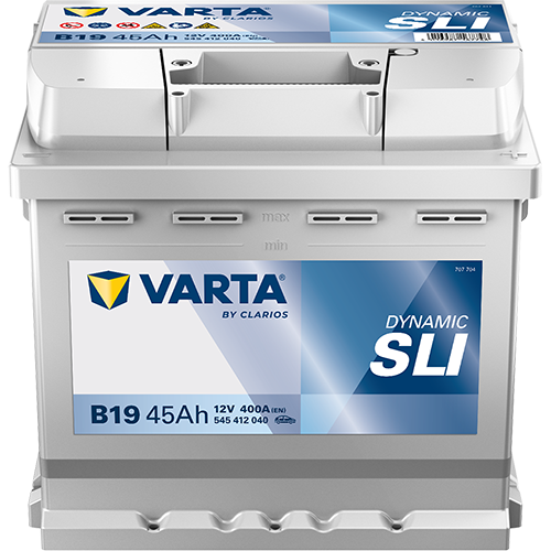 BATTERIE VOITURE VARTA B19 45AH 400A (EN)