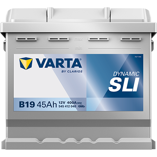 BATTERIE VOITURE VARTA B19 45AH 400A (EN)