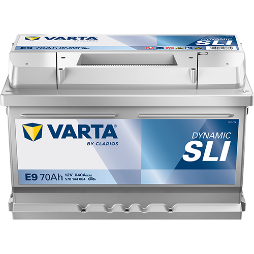 BATTERIE VOITURE VARTA E9 70AH 640A (EN)