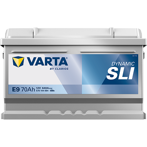 BATTERIE VOITURE VARTA E9 70AH 640A (EN)