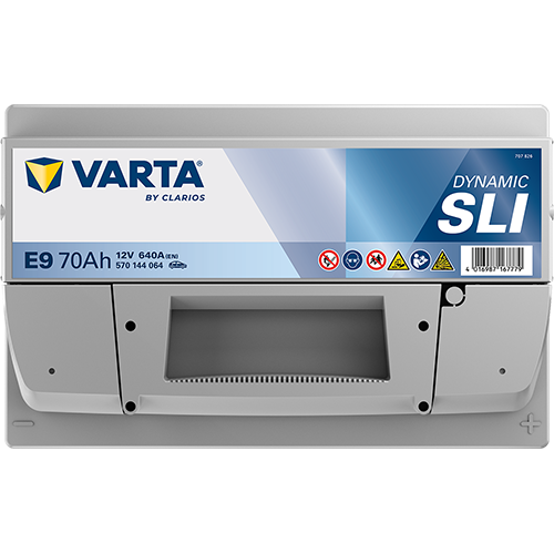 BATTERIE VOITURE VARTA E9 70AH 640A (EN)