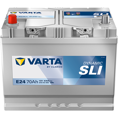 BATTERIE VOITURE VARTA E24 70AH 630A (EN)