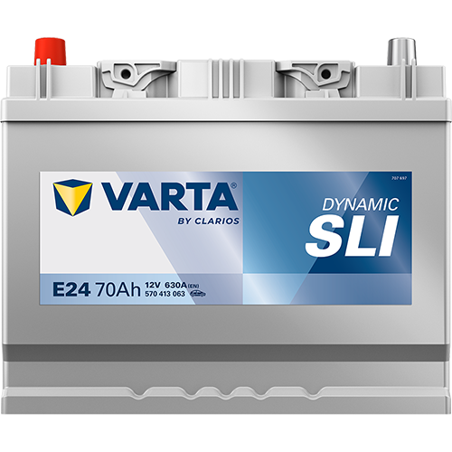 BATTERIE VOITURE VARTA E24 70AH 630A (EN)