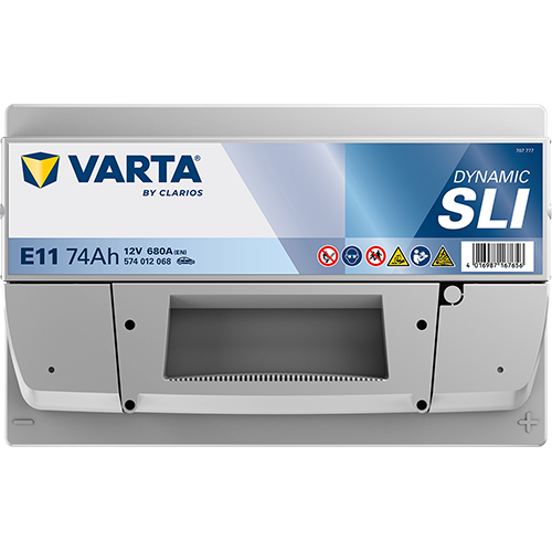 BATTERIE VOITURE VARTA E11 74AH 680A (EN)