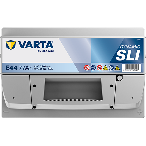 BATTERIE VOITURE VARTA E44 77AH 780A (EN)
