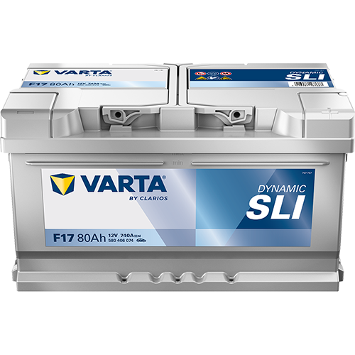 BATTERIE VOITURE VARTA F17 80AH 740A (EN)