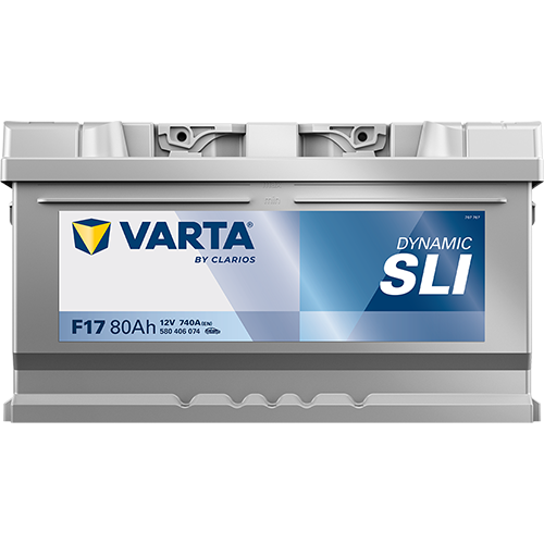 BATTERIE VOITURE VARTA F17 80AH 740A (EN)