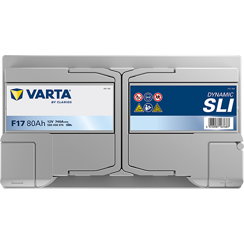 BATTERIE VOITURE VARTA F17 80AH 740A (EN)