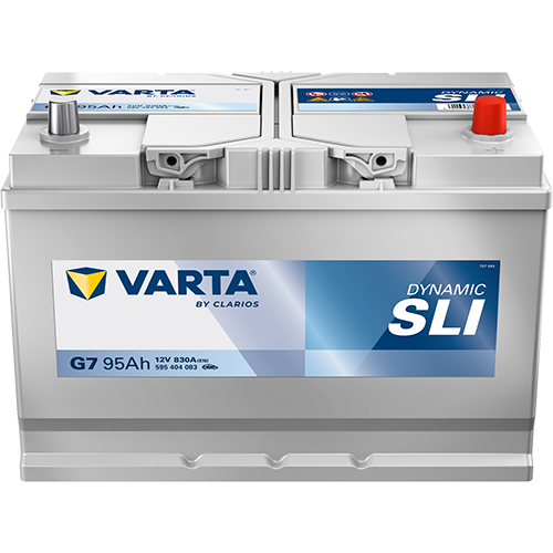 BATTERIE VOITURE VARTA G7 95AH 830A (EN)