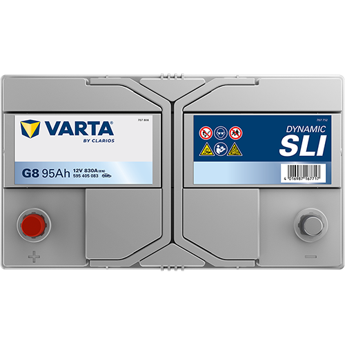 BATTERIE VOITURE VARTA G8 95AH 830A (EN)
