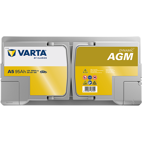 BATTERIE VOITURE VARTA A5 95AH 850A (EN)