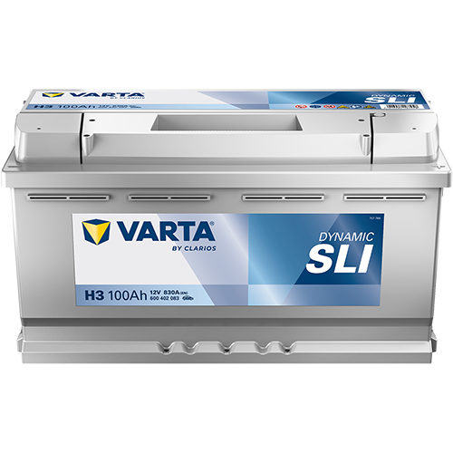 BATTERIE VOITURE VARTA H3 100AH 830A (EN)