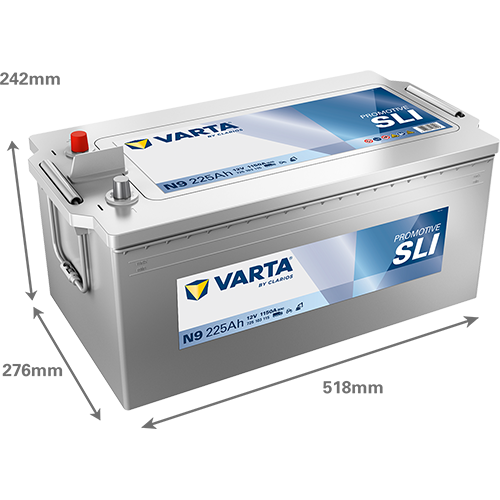 BATTERIE VARTA N9 225AH 1150A (EN)