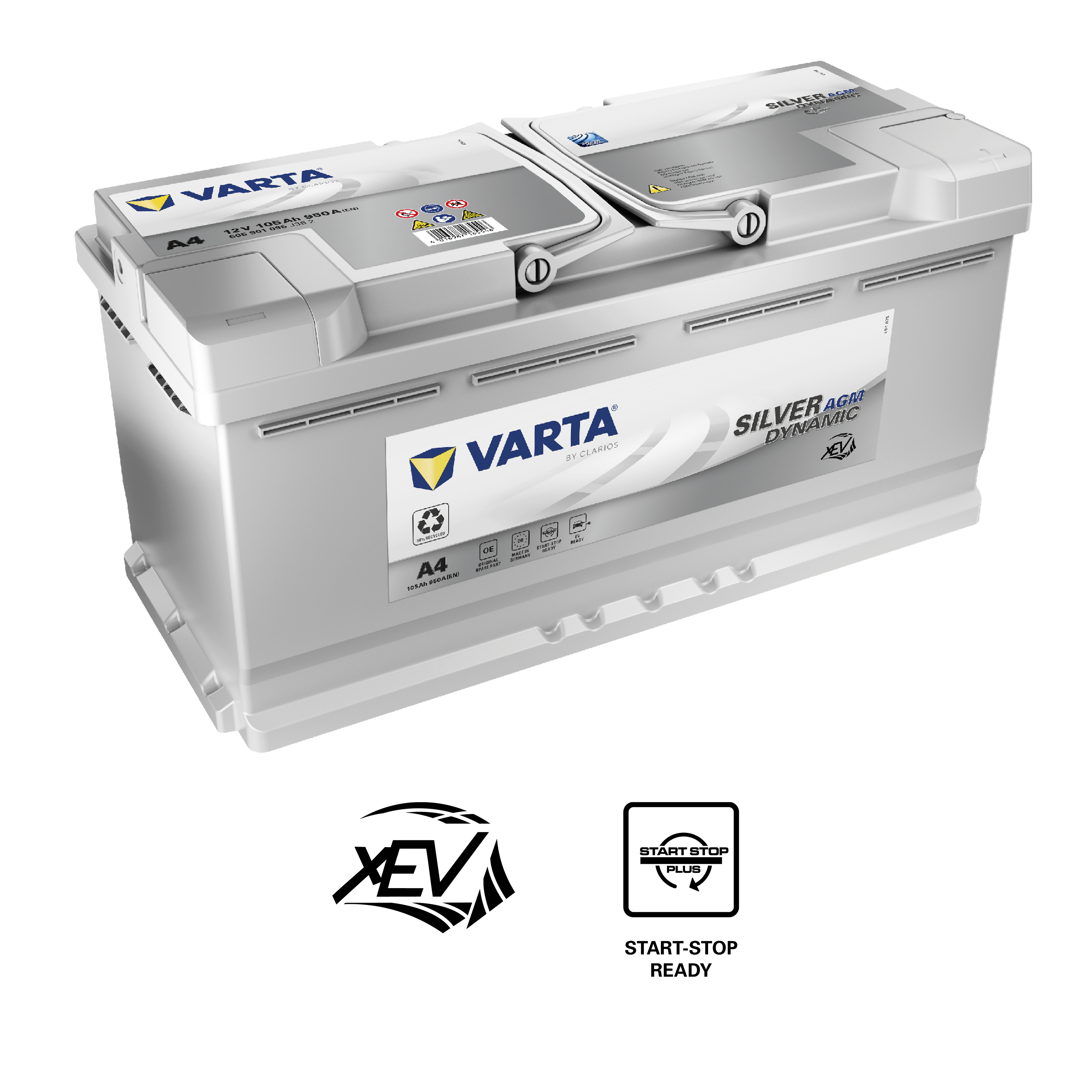BATTERIE VARTA A4 105AH 950A (EN)
