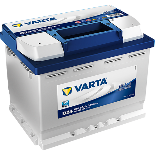 BATTERIE VARTA D24 60AH 540A (EN)