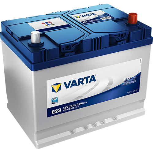 BATTERIE VARTA E23 70AH 630A (EN)