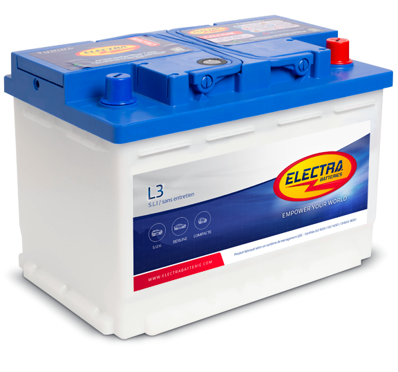 BATTERIE ELECTRA L3D 75 AH 720A (EN)