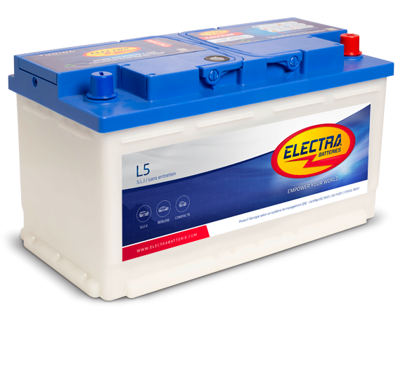 BATTERIE ELECTRA L5D 105 AH 840A (EN)