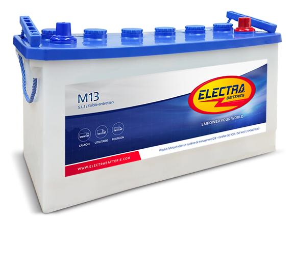 BATTERIE ELECTRA M13 100AH 700A (EN)