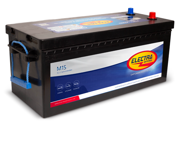 BATTERIE ELECTRA M15 175AH 1250A (EN)
