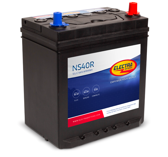 BATTERIE ELECTRA NS40 32AH 360A (EN)