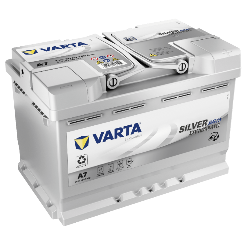 BATTERIE VARTA A7 70AH 760A (EN)