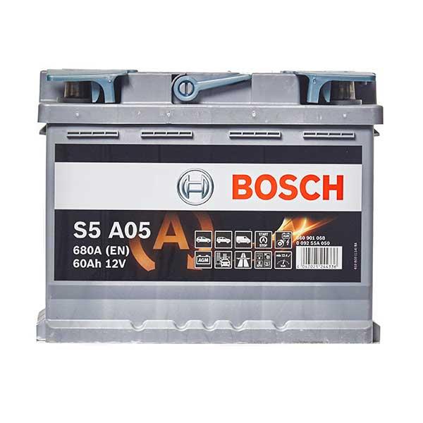 BATTERIE VOITURE BOSCH S5A05 12V 60AH 680A