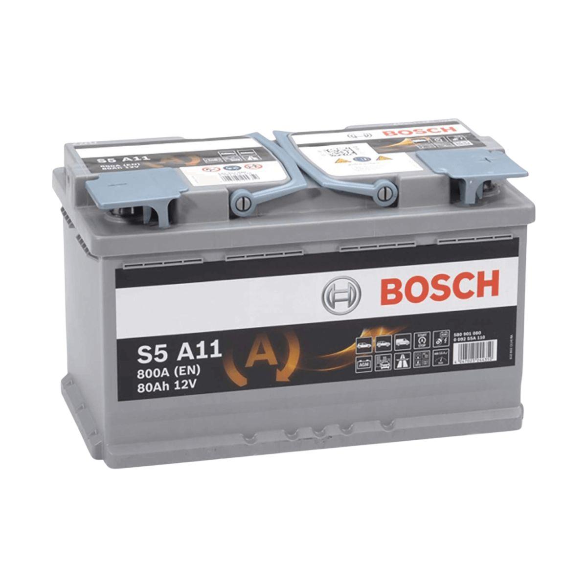BATTERIE VOITURE BOSCH - S5A11 12V 80AH 800A