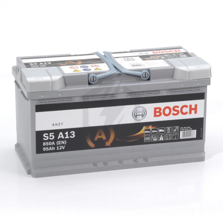BATTERIE VOITURE BOSCH - S5A13 12V 95AH 850A EN